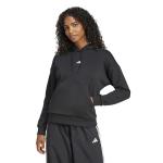 adidas Women's Cozy Logo Hoodie, Black/White