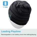 Bluetooth Beanie Hat with Wireless Headphones for Sports