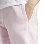 adidas Women's Fleece Sportswear Pants, Clear Pink