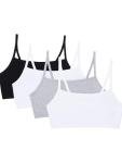Fruit of the Loom Women's Spaghetti Strap Sports Bra 4-Pack