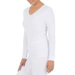 Fruit of the Loom Women's V-Neck Thermal Top