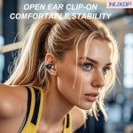 Lightweight Open Ear Wireless Earbuds for Workouts