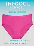 Fruit of the Loom Women's Low Rise Panties - 6 Pack