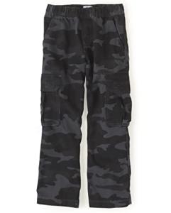 Boys' Night Camo Pull-On Cargo Pants