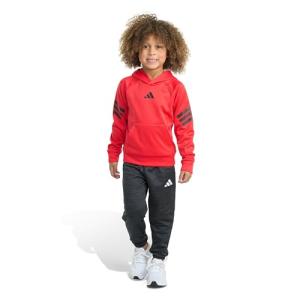 adidas Boys Fleece Pullover & Jogger Set