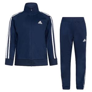 adidas Boy's Navy Tracksuit Jacket and Joggers
