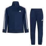 adidas Boy's Navy Tracksuit Jacket and Joggers