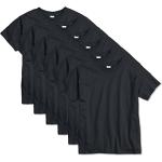 Hanes Boys Black Short Sleeve T-Shirt 6-Pack