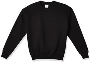 Hanes Boys Eco Smart Crew - Black, Small