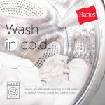 Hanes Boys' Eco Smart Pants, Black, Medium