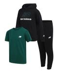 New Balance Boys 3-Piece Jogger Set - Size 8