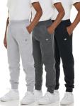 New Balance Boys Fleece Jogger 3 Pack Kids Sweatpants