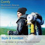 Bluetooth Beanie Hat with Wireless Headphones for Sports