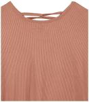 Kids' Long Sleeve Tie Front Top - Cinnamon