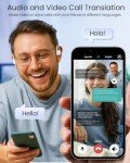 Real-Time AI Translation Earbuds - 163 Languages