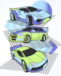Boys' Short Sleeve Racecar Graphic T-Shirt 3-Pack