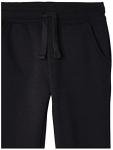 Amazon Essentials Girls' Black Sweatpants, Small