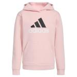 Adidas Girls' Fleece Hooded Pullover, Sandy Pink