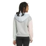 Adidas Girls' Fleece Hooded Pullover, Grey