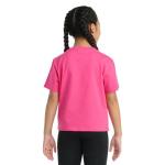 adidas Girls Shock Pink Short Sleeve Tee