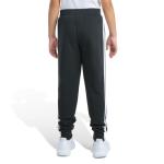 adidas Girls Black Fleece 3-Stripe Jogger
