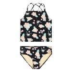 Hurley Girls Floral Tankini 2-Piece Swimsuit