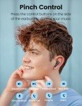 Wireless Bluetooth Earbuds with 50H Playtime & Mic