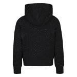 Hurley Girls One and Only Hoodie, Black/Silver