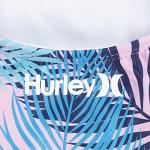 Hurley Girls Pink Palms Bikini Set, Medium