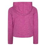Hurley Girls' Fuchsia Long Sleeve Hoodie, Size L