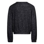 Hurley Girls Black Knit Long Sleeve Shirt