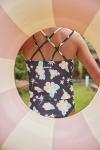Hurley Girls Floral Tankini 2-Piece Swimsuit