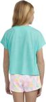 Hurley Girls' Soft Knit T-Shirt, Tropical Turquoise