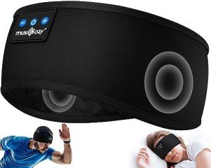 MUSICOZY Bluetooth Sleep Headphones with Ultra-Thin Speakers