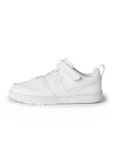 Nike Kids' Court Borough Low Shoes, White, 12C