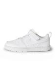 Nike Kids' Court Borough Low Shoes, White, 12C