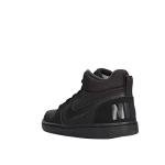 Nike Boys' Black Court Borough Mid Sneakers