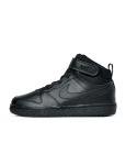 Nike Kids' Court Borough Mid 2 Shoes, Black