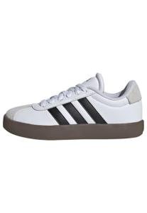 Adidas Kids' VL Court 3.0 Sneakers, White/Black/Grey