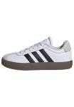 Adidas Kids' VL Court 3.0 Sneakers, White/Black/Grey