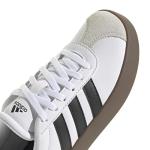 Adidas Kids' VL Court 3.0 Sneakers, White/Black/Grey
