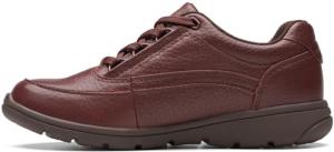 Clarks Boys Venture Carrie Brown Leather Shoes