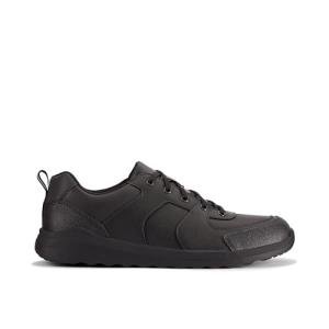 Clarks Boys' Black Sneakers, Size 8