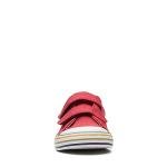 Clarks Toddler FoxingTorLo T Sneaker - Red