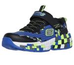 Skechers Mega-Craft 3.0 Kids Sneakers, Black/Blue/Lime