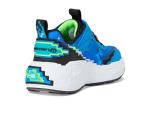 SKECHERS Kids Mega-Craft 4K Sneakers, Blue/Lime