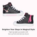 Skechers Kids Twinkle Sparks Charm Bestie Sneaker