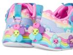 SKECHERS Girls Flower Friends Sneakers, Blue/Multi