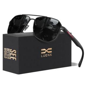 Polarized Blue Lens Sunglasses for Men and Women