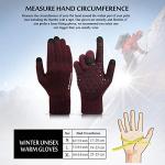 TRENDOUX Touchscreen Winter Gloves for Cold Weather